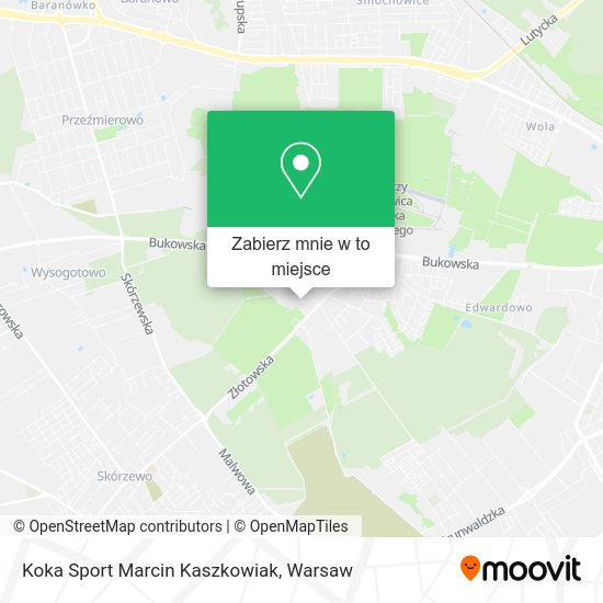 Mapa Koka Sport Marcin Kaszkowiak