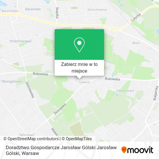 Mapa Doradztwo Gospodarcze Jarosław Gólski Jarosław Gólski