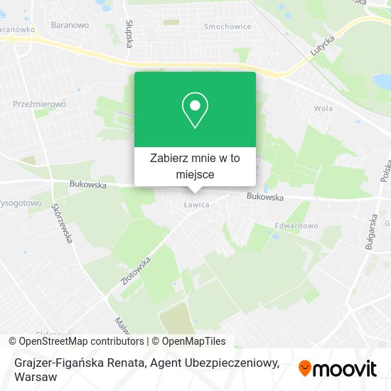 Mapa Grajzer-Figańska Renata, Agent Ubezpieczeniowy