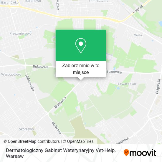 Mapa Dermatologiczny Gabinet Weterynaryjny Vet-Help