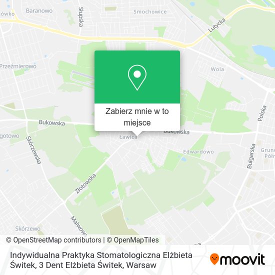 Mapa Indywidualna Praktyka Stomatologiczna Elżbieta Świtek, 3 Dent Elżbieta Świtek