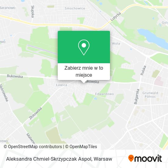 Mapa Aleksandra Chmiel-Skrzypczak Aspol