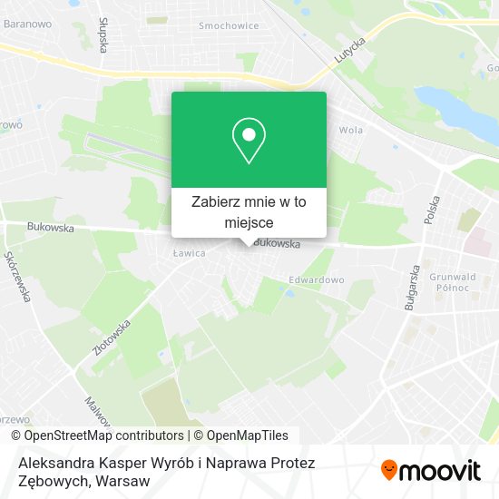 Mapa Aleksandra Kasper Wyrób i Naprawa Protez Zębowych