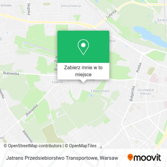 Mapa Jatrans Przedsiebiorstwo Transportowe