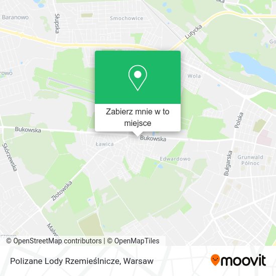 Mapa Polizane Lody Rzemieślnicze