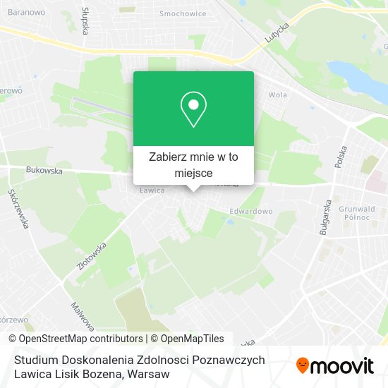 Mapa Studium Doskonalenia Zdolnosci Poznawczych Lawica Lisik Bozena