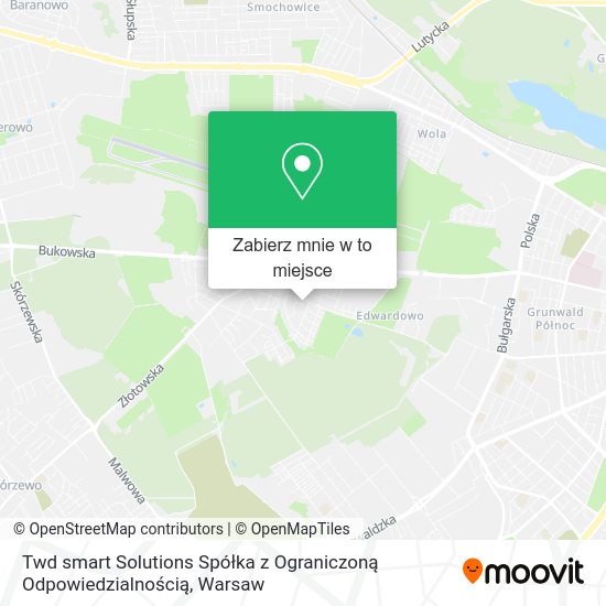 Mapa Twd smart Solutions Spółka z Ograniczoną Odpowiedzialnością