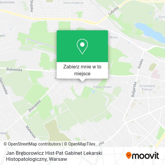 Mapa Jan Bręborowicz Hist-Pat Gabinet Lekarski Histopatologiczny