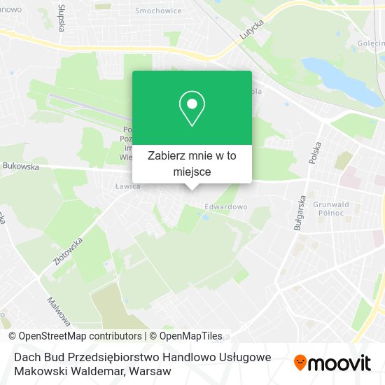 Mapa Dach Bud Przedsiębiorstwo Handlowo Usługowe Makowski Waldemar