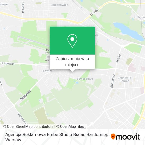 Mapa Agencja Reklamowa Embe Studio Bialas Bartlomiej