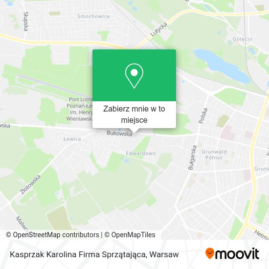 Mapa Kasprzak Karolina Firma Sprzątająca