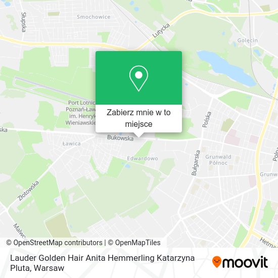 Mapa Lauder Golden Hair Anita Hemmerling Katarzyna Pluta