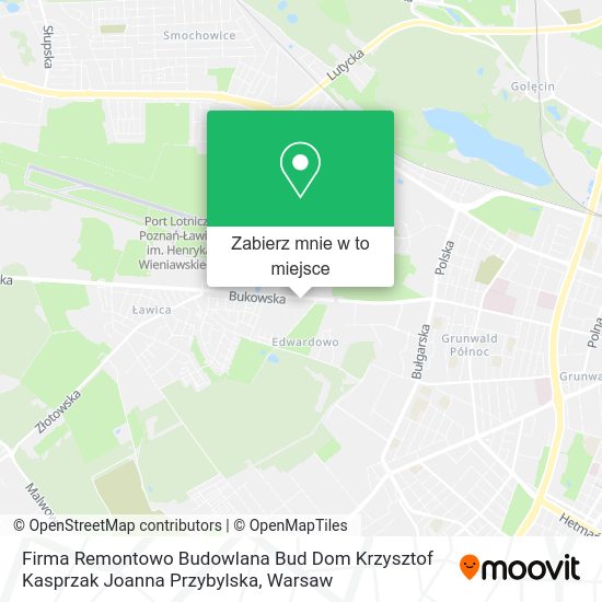 Mapa Firma Remontowo Budowlana Bud Dom Krzysztof Kasprzak Joanna Przybylska