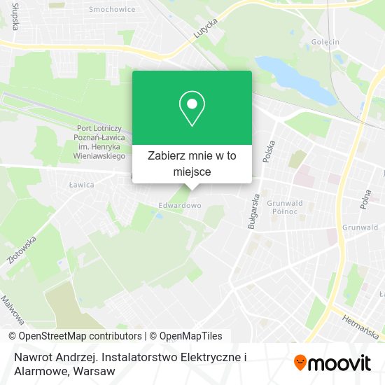 Mapa Nawrot Andrzej. Instalatorstwo Elektryczne i Alarmowe