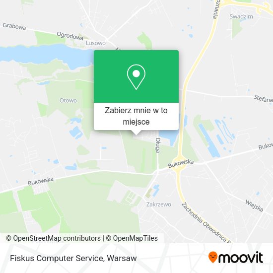 Mapa Fiskus Computer Service