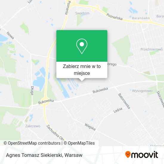 Mapa Agnes Tomasz Siekierski