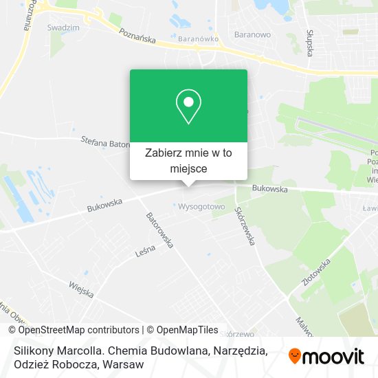 Mapa Silikony Marcolla. Chemia Budowlana, Narzędzia, Odzież Robocza