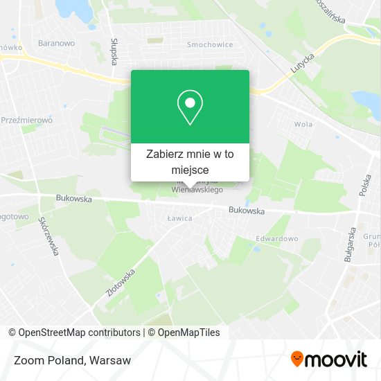 Mapa Zoom Poland