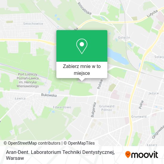 Mapa Aran-Dent. Laboratorium Techniki Dentystycznej