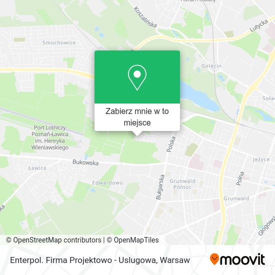 Mapa Enterpol. Firma Projektowo - Uslugowa