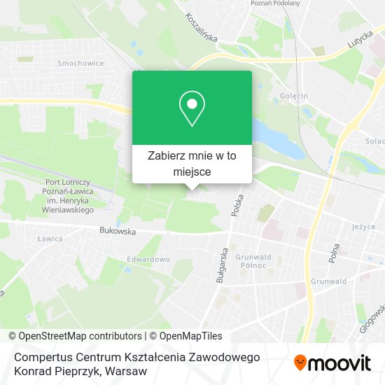 Mapa Compertus Centrum Kształcenia Zawodowego Konrad Pieprzyk