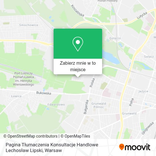 Mapa Pagina Tłumaczenia Konsultacje Handlowe Lechosław Lipski