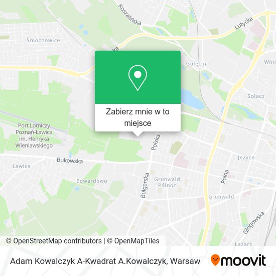 Mapa Adam Kowalczyk A-Kwadrat A.Kowalczyk