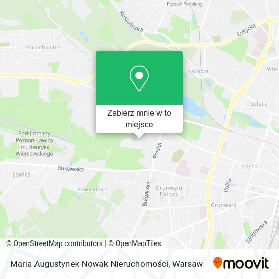 Mapa Maria Augustynek-Nowak Nieruchomości