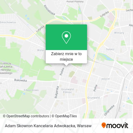 Mapa Adam Skowron Kancelaria Adwokacka