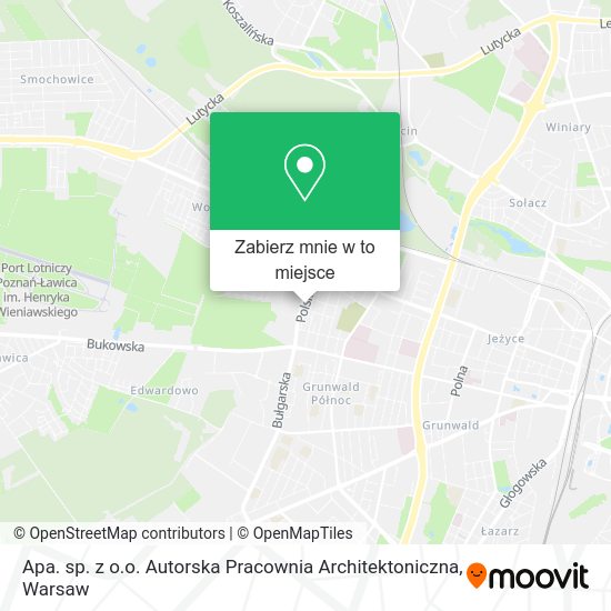 Mapa Apa. sp. z o.o. Autorska Pracownia Architektoniczna