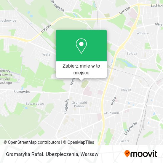 Mapa Gramatyka Rafał. Ubezpieczenia