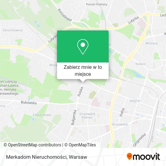 Mapa Merkadom Nieruchomości