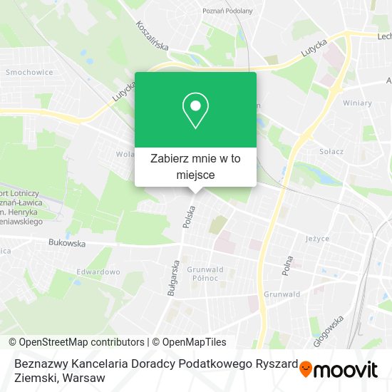 Mapa Beznazwy Kancelaria Doradcy Podatkowego Ryszard Ziemski