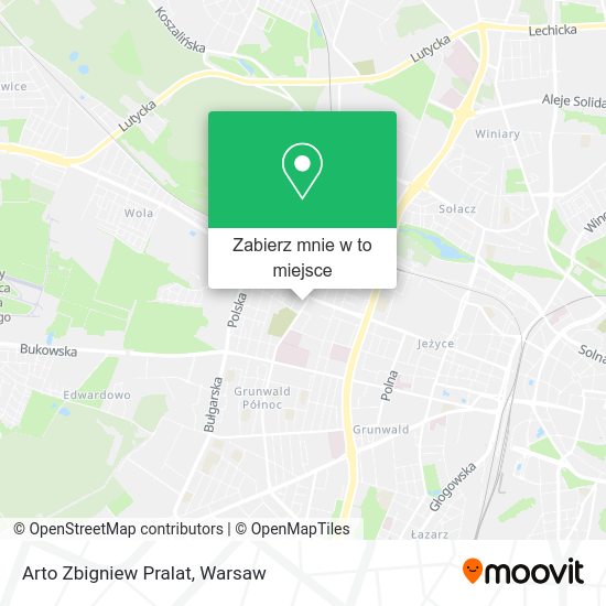 Mapa Arto Zbigniew Pralat