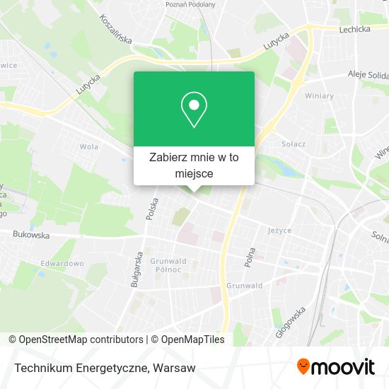 Mapa Technikum Energetyczne