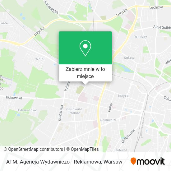 Mapa ATM. Agencja Wydawniczo - Reklamowa