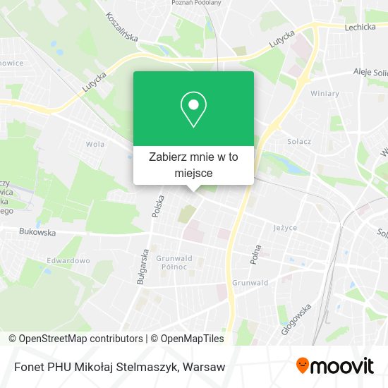 Mapa Fonet PHU Mikołaj Stelmaszyk