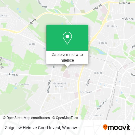 Mapa Zbigniew Heintze Good-Invest