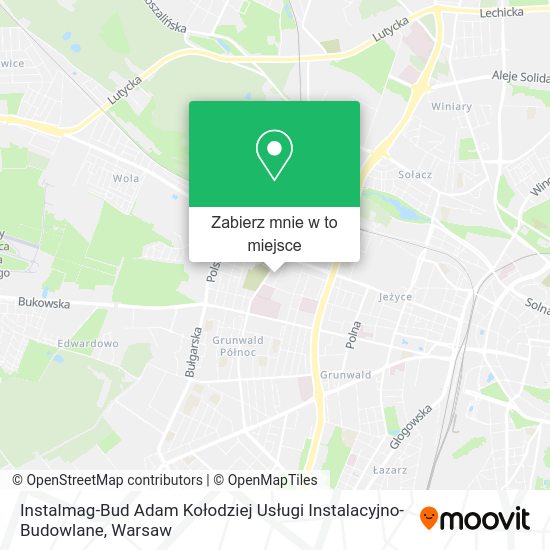 Mapa Instalmag-Bud Adam Kołodziej Usługi Instalacyjno-Budowlane