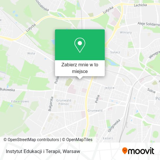 Mapa Instytut Edukacji i Terapii