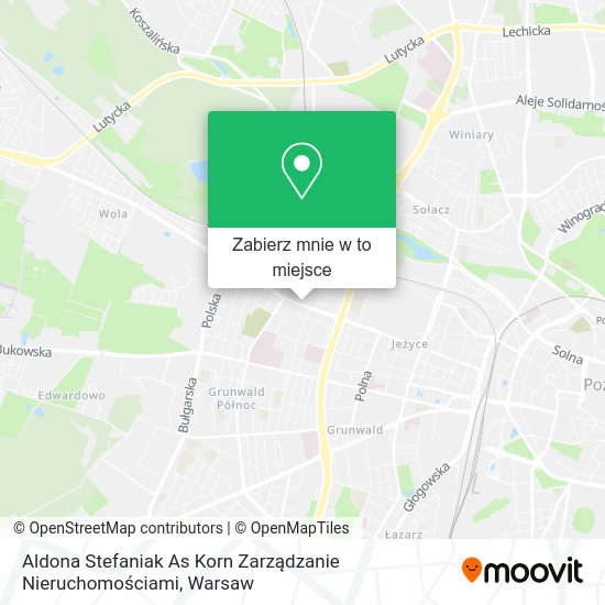 Mapa Aldona Stefaniak As Korn Zarządzanie Nieruchomościami