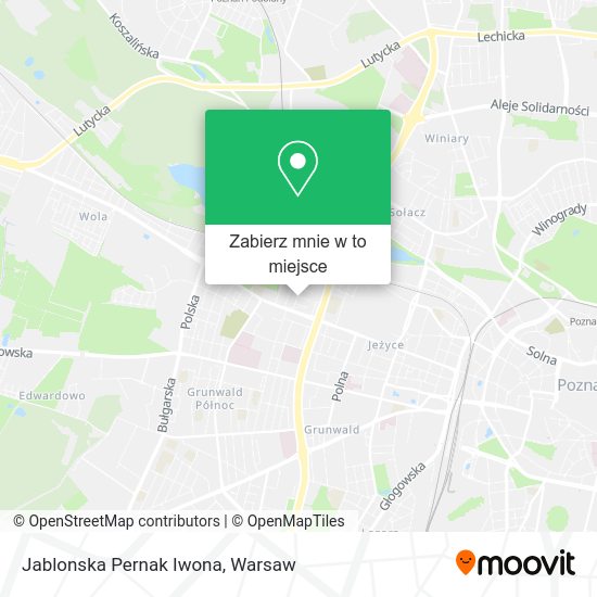 Mapa Jablonska Pernak Iwona