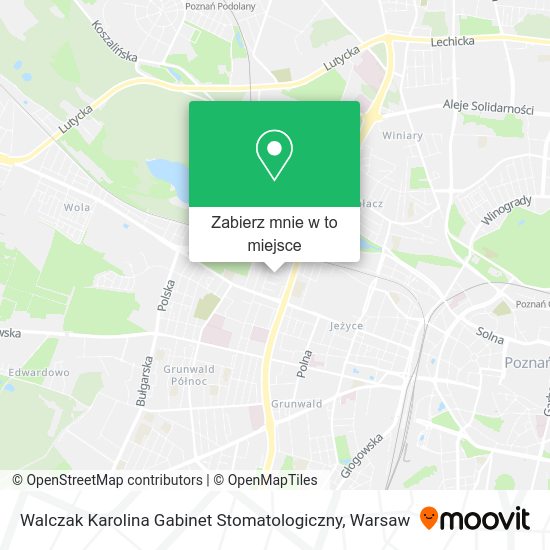 Mapa Walczak Karolina Gabinet Stomatologiczny