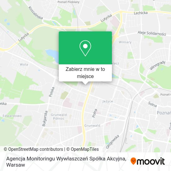 Mapa Agencja Monitoringu Wywłaszczeń Spółka Akcyjna