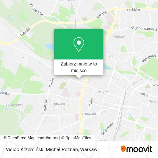 Mapa Visioo Krzemiński Michał Poznań