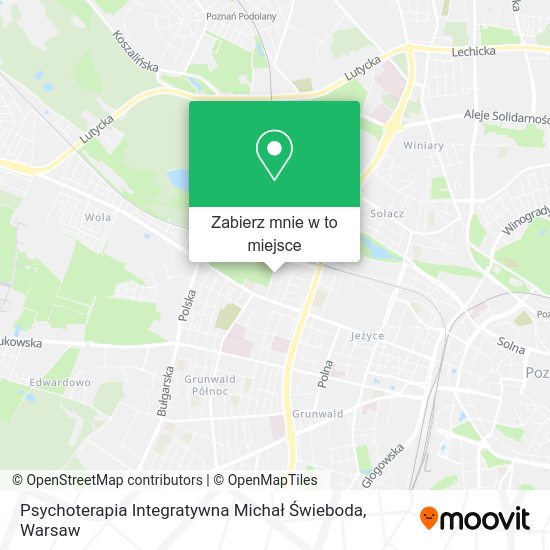 Mapa Psychoterapia Integratywna Michał Świeboda