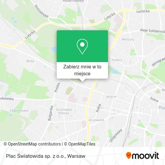 Mapa Plac Światowida sp. z o.o.