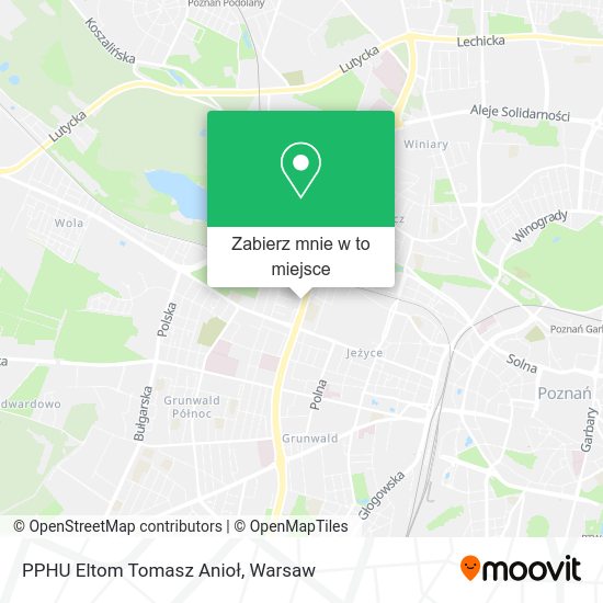 Mapa PPHU Eltom Tomasz Anioł