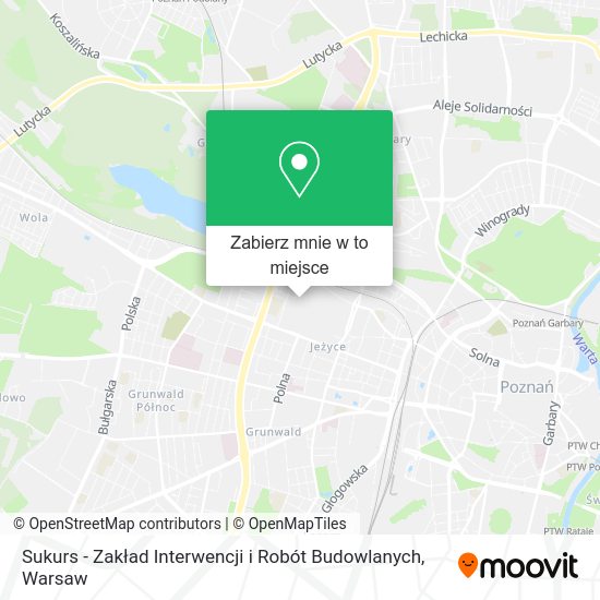 Mapa Sukurs - Zakład Interwencji i Robót Budowlanych