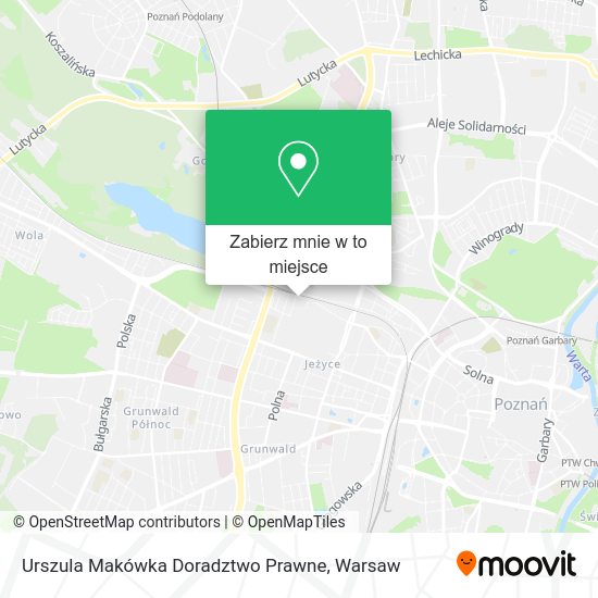 Mapa Urszula Makówka Doradztwo Prawne